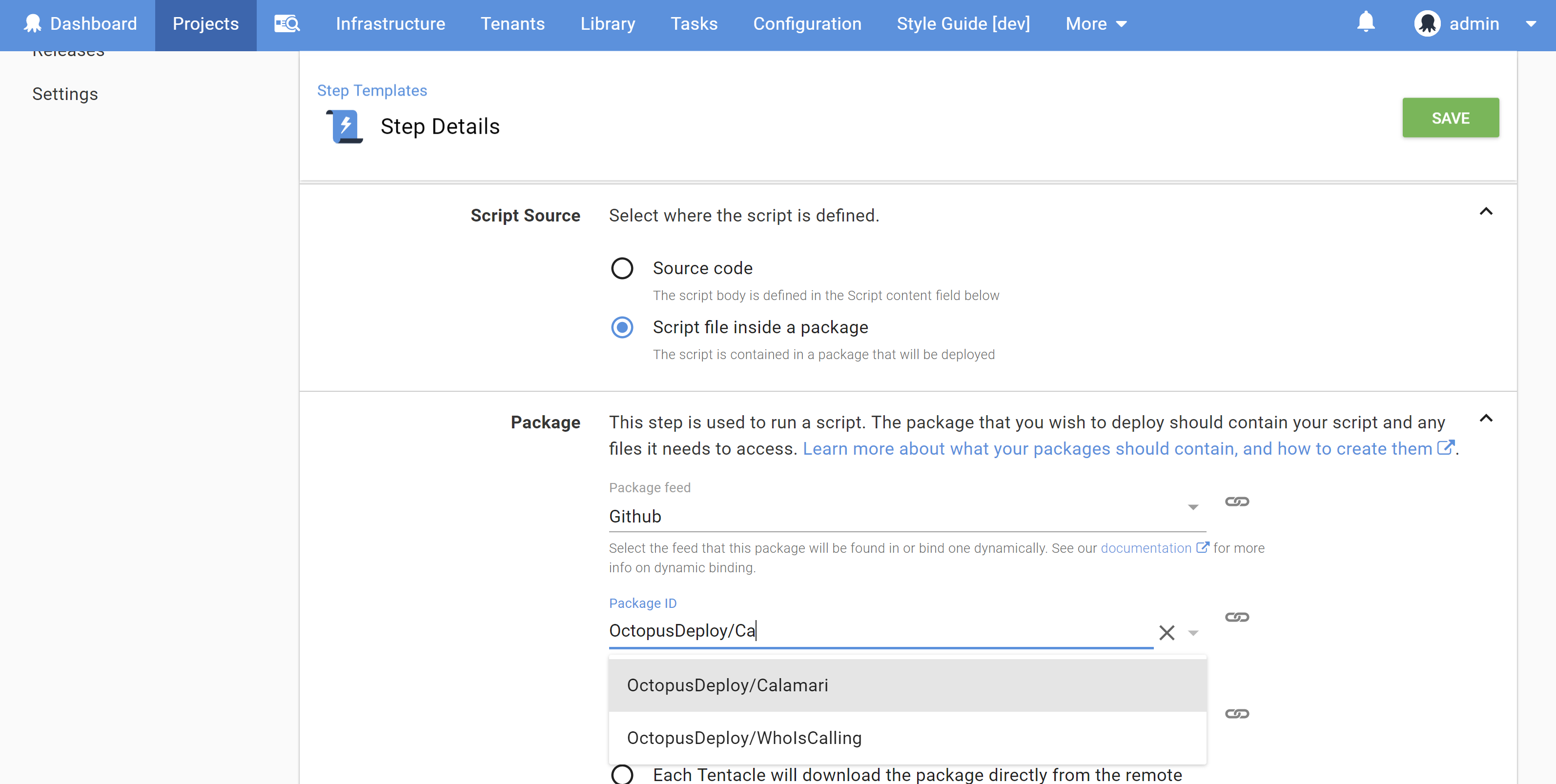 GitHub Script Source