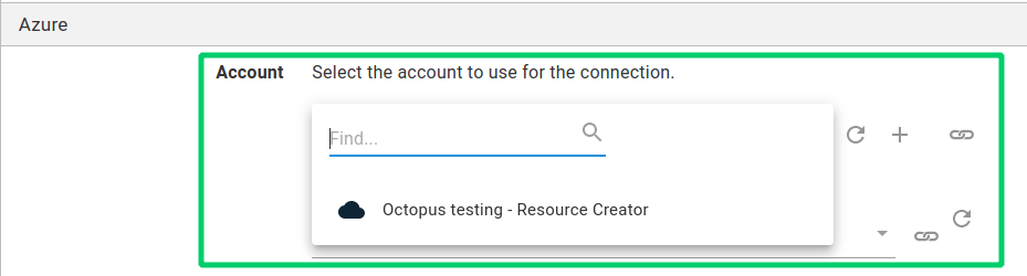 Azure Account variable